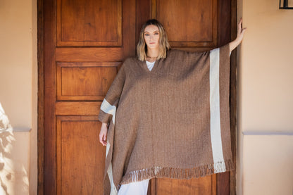 Poncho "Facón" Hilos de Llama